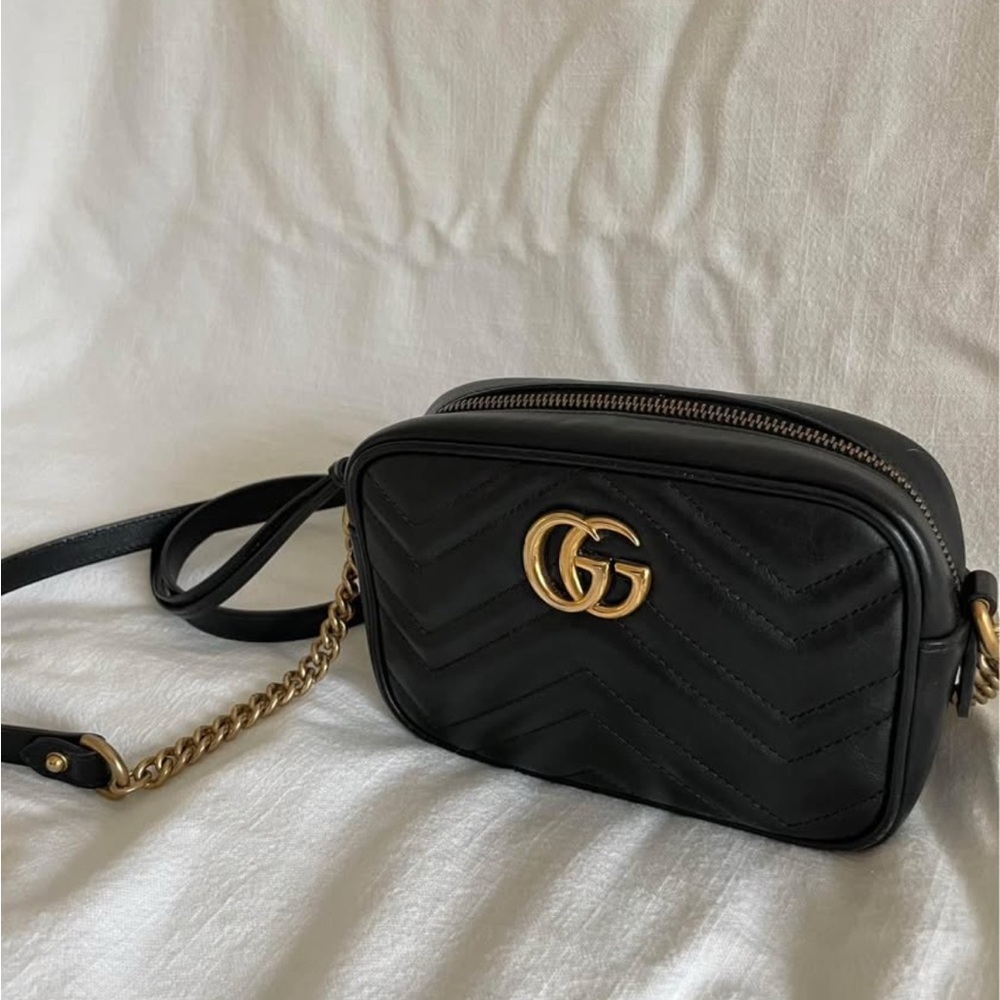 Authentic Gucci GG MARMONT MINI SHOULDER BAG